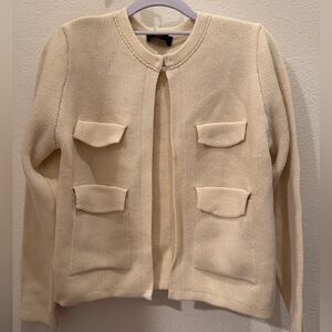 Cream Women's Sweater Cardigan